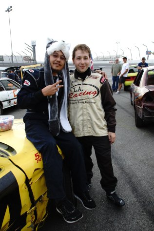 Me and John Lee before the race